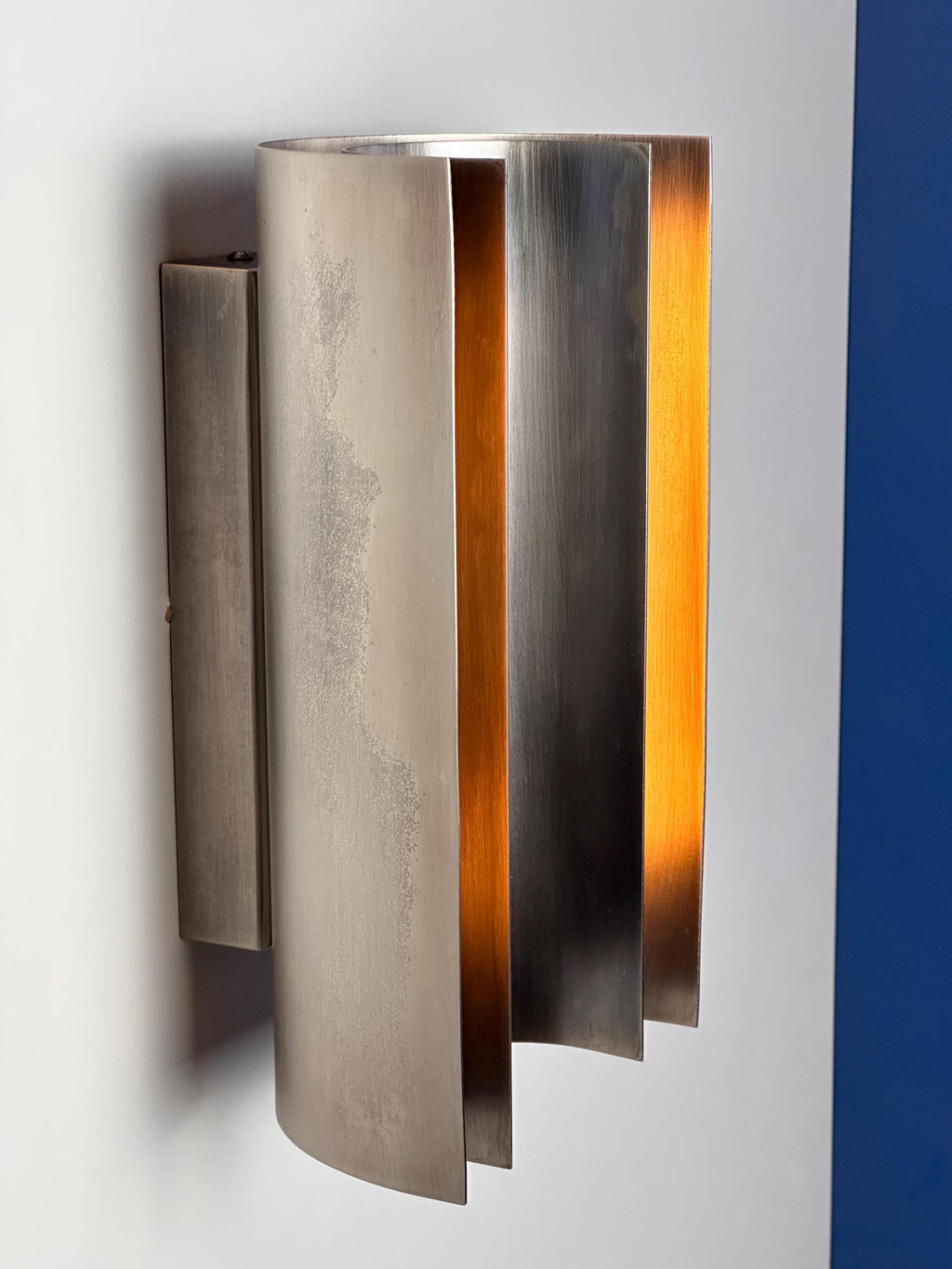 Gustav Bespoke Statement Wall Sconce – Artisan Handmade Iron Wall Light – Modern Designer Lighting