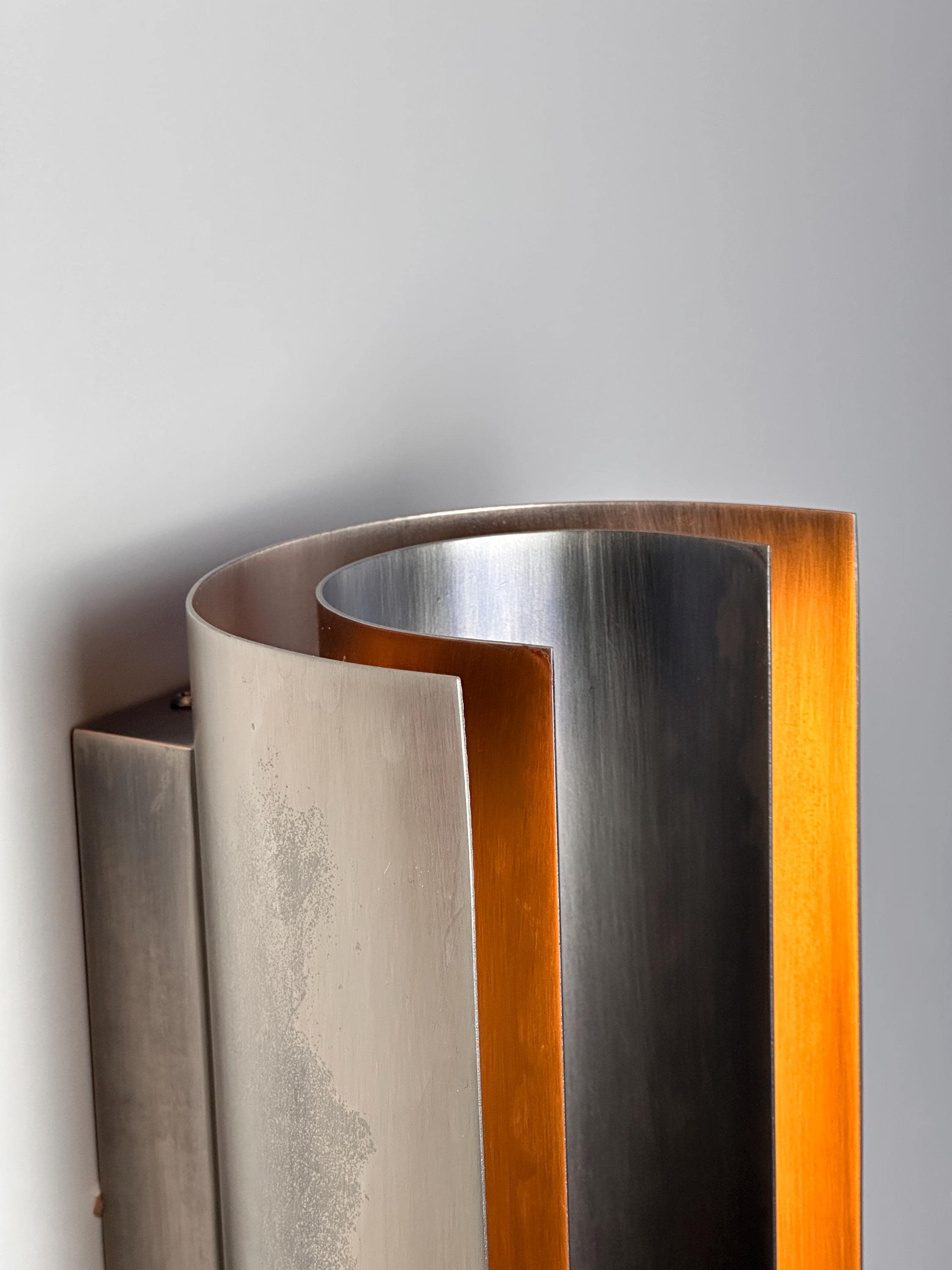 Gustav Bespoke Statement Wall Sconce – Artisan Handmade Iron Wall Light – Modern Designer Lighting