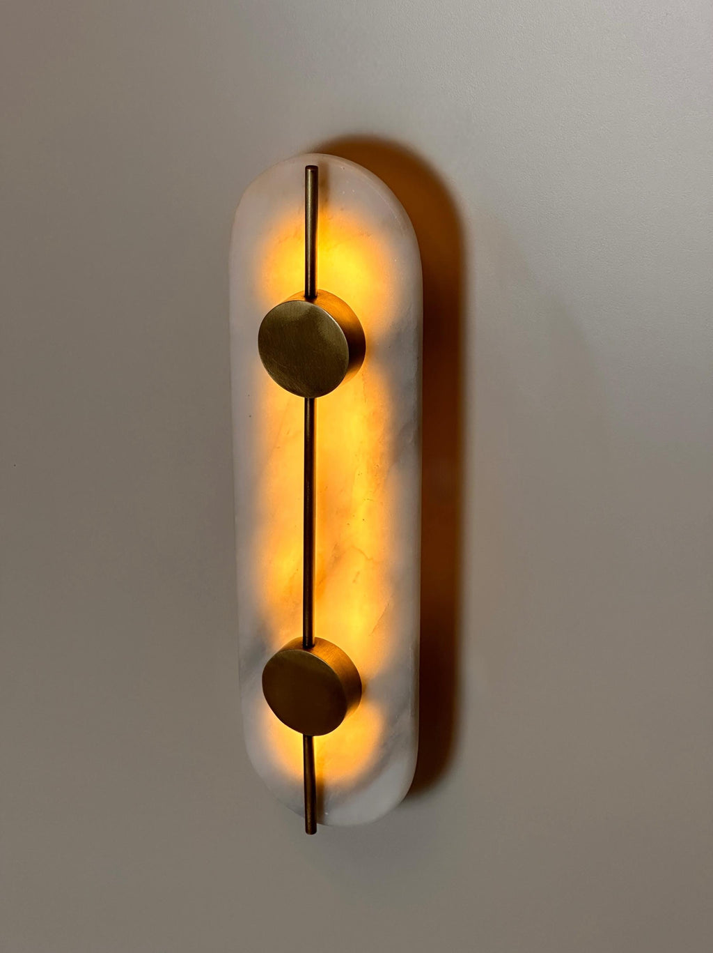 Cascia Wall Light: Luxury Marble and Metal (Modern Interior Sconce)