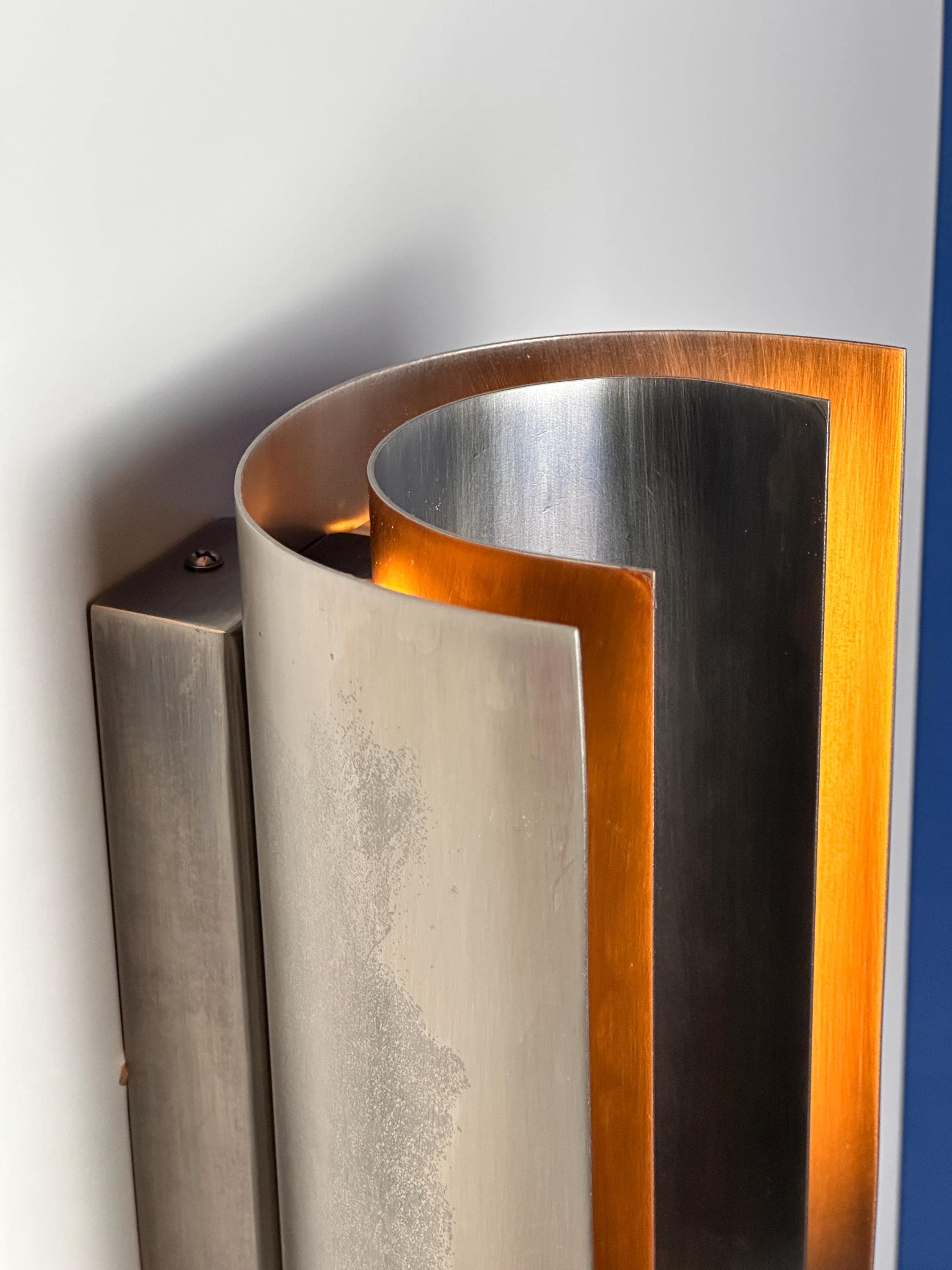 Gustav Bespoke Statement Wall Sconce – Artisan Handmade Iron Wall Light – Modern Designer Lighting