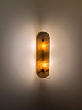 Mosta Marble Sconce – Modern Vertical Natural Stone Indoor Lighting