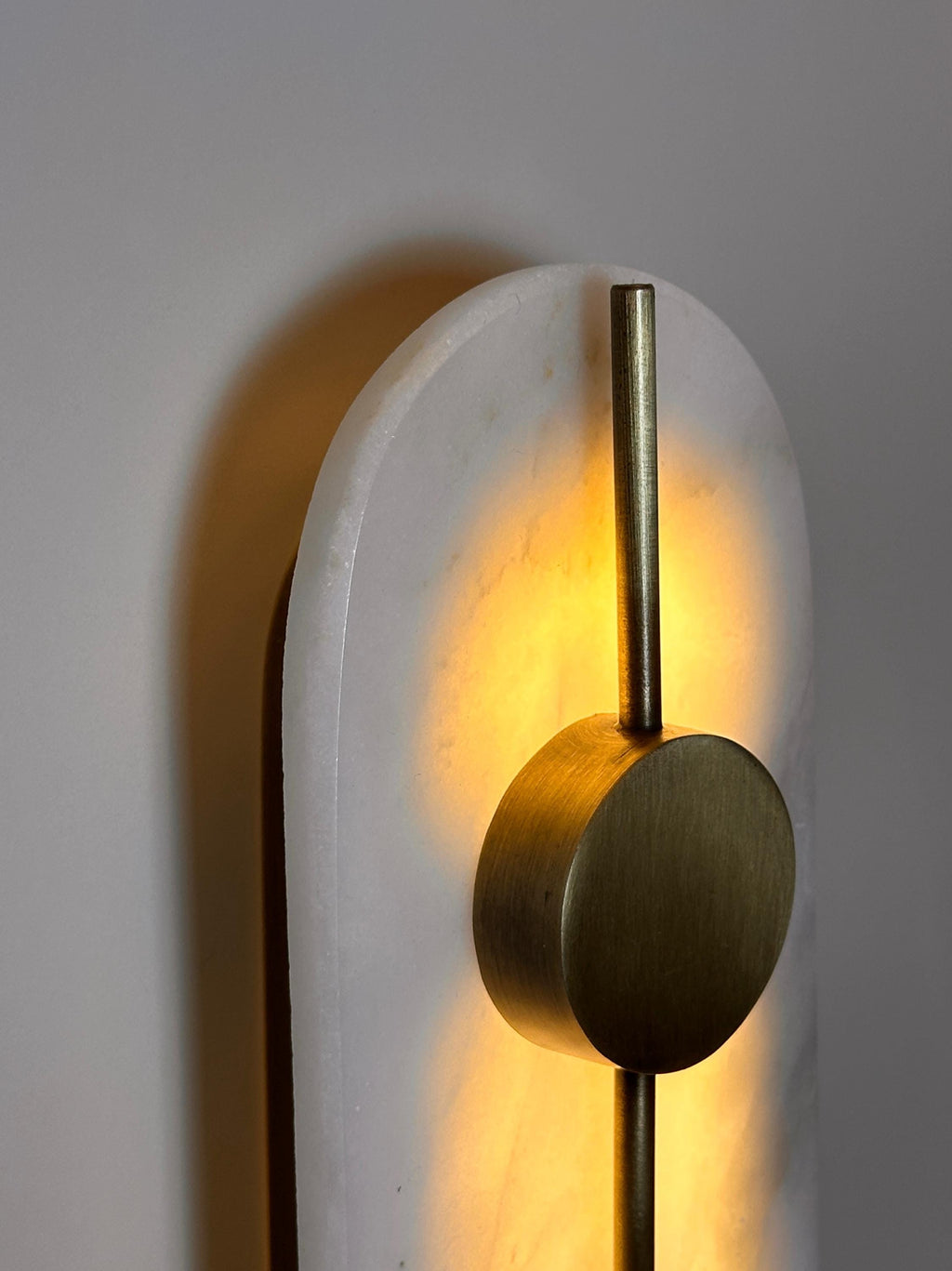 Cascia Wall Light: Luxury Marble and Metal (Modern Interior Sconce)