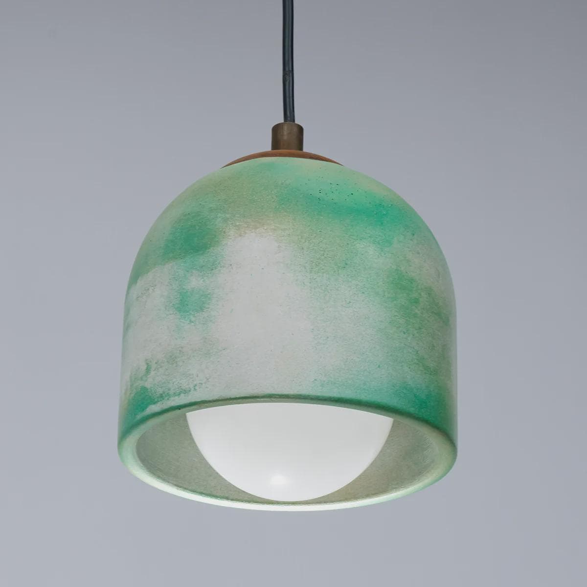 NAPLES II Concrete Pendant Light – Handmade Minimalist Cement Hanging Lamp – Modern Architectural Ceiling Lighting
