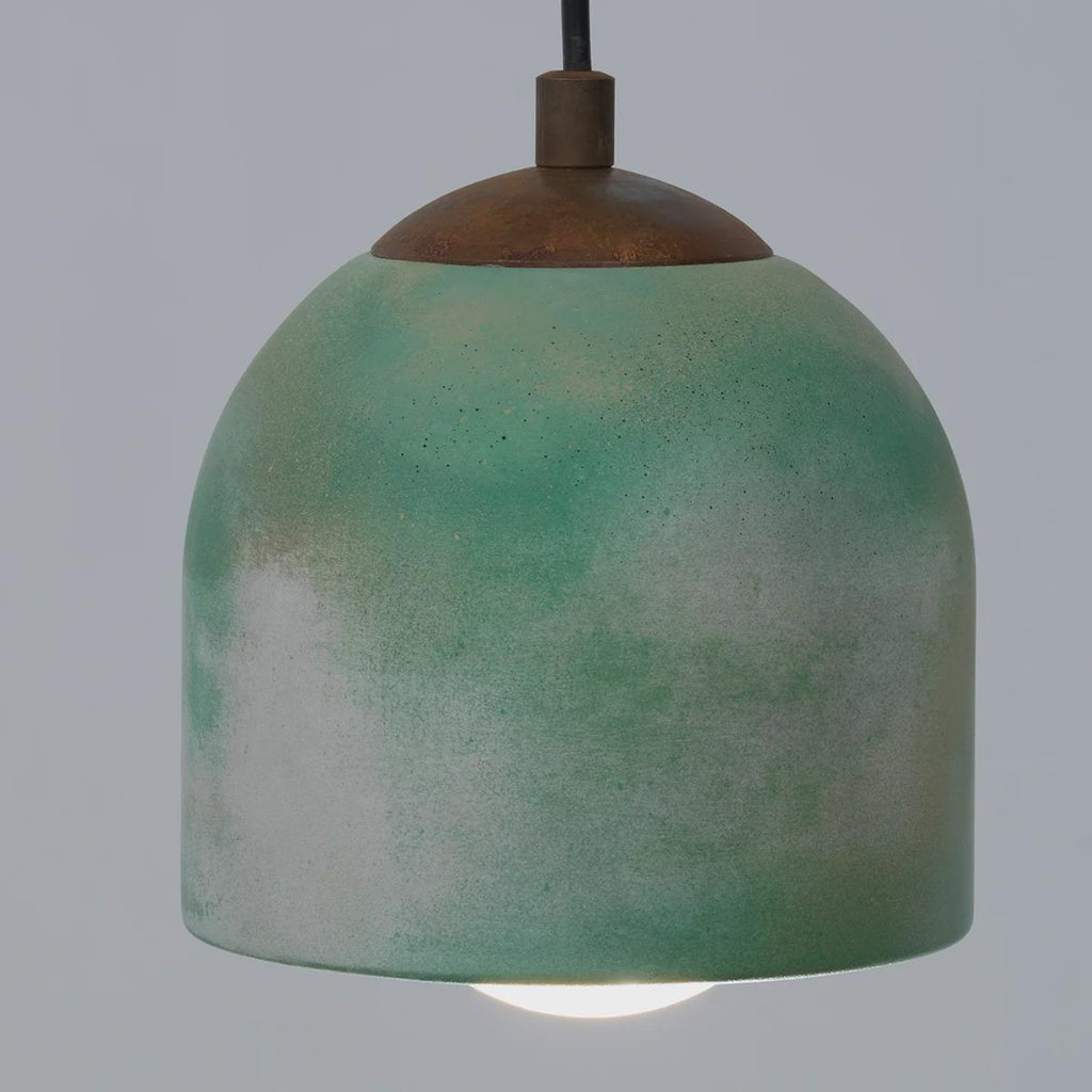 NAPLES II Concrete Pendant Light – Handmade Minimalist Cement Hanging Lamp – Modern Architectural Ceiling Lighting