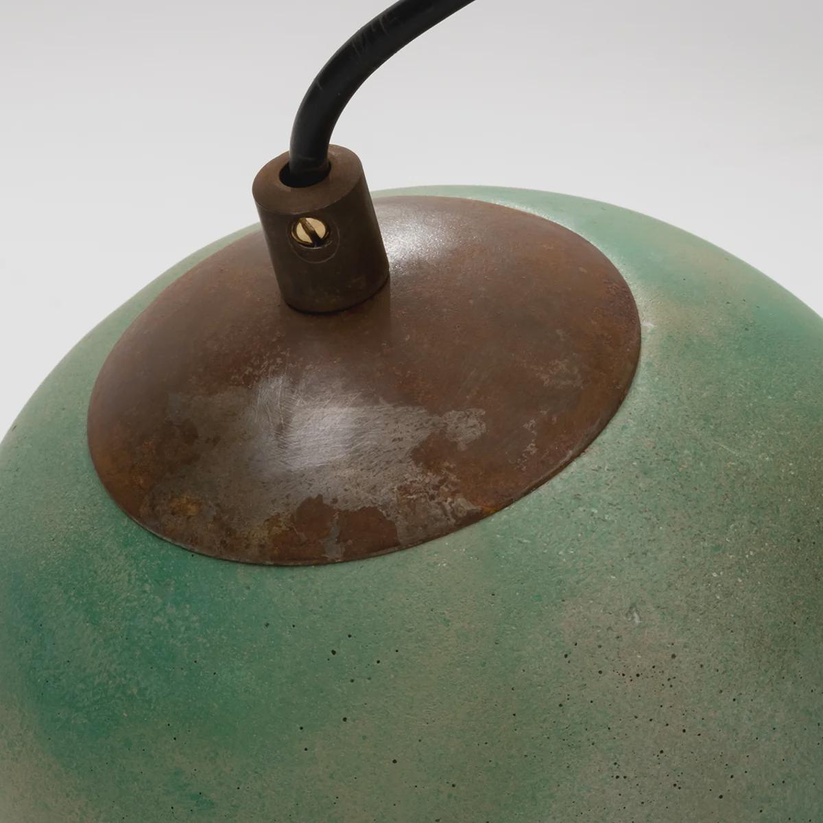 NAPLES II Concrete Pendant Light – Handmade Minimalist Cement Hanging Lamp – Modern Architectural Ceiling Lighting