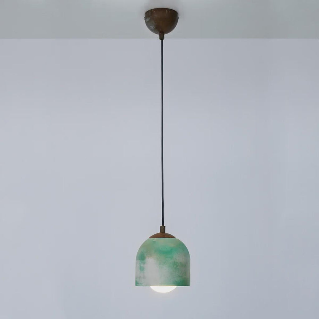 NAPLES II Concrete Pendant Light – Handmade Minimalist Cement Hanging Lamp – Modern Architectural Ceiling Lighting