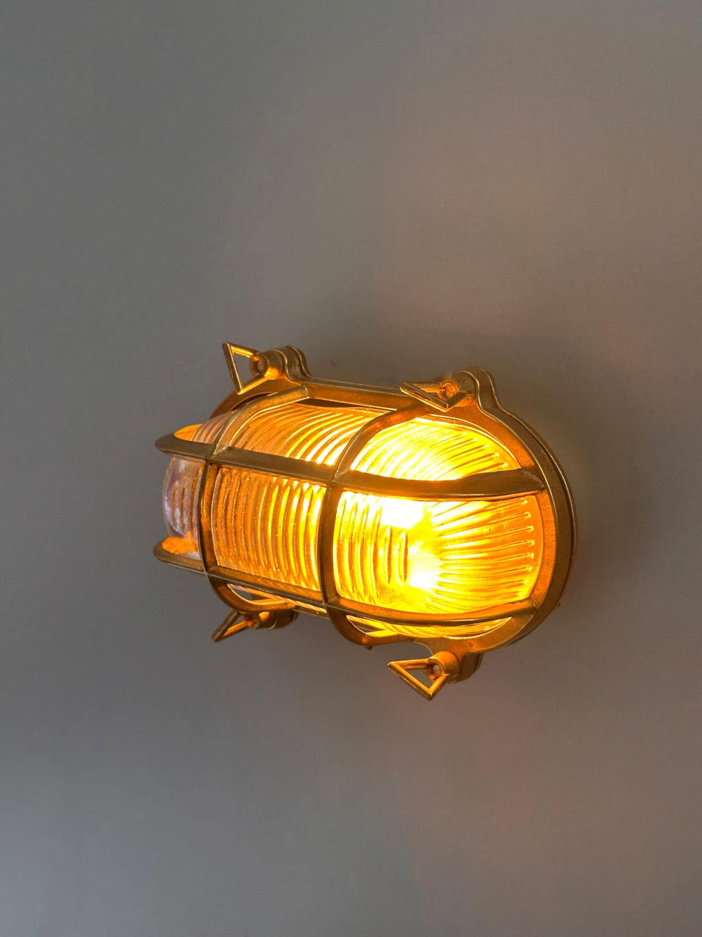 Lombard Outdoor Bulkhead Light, Nautical Cage Sconce Weatherproof Marine Lamp Industrial Exterior Fixture