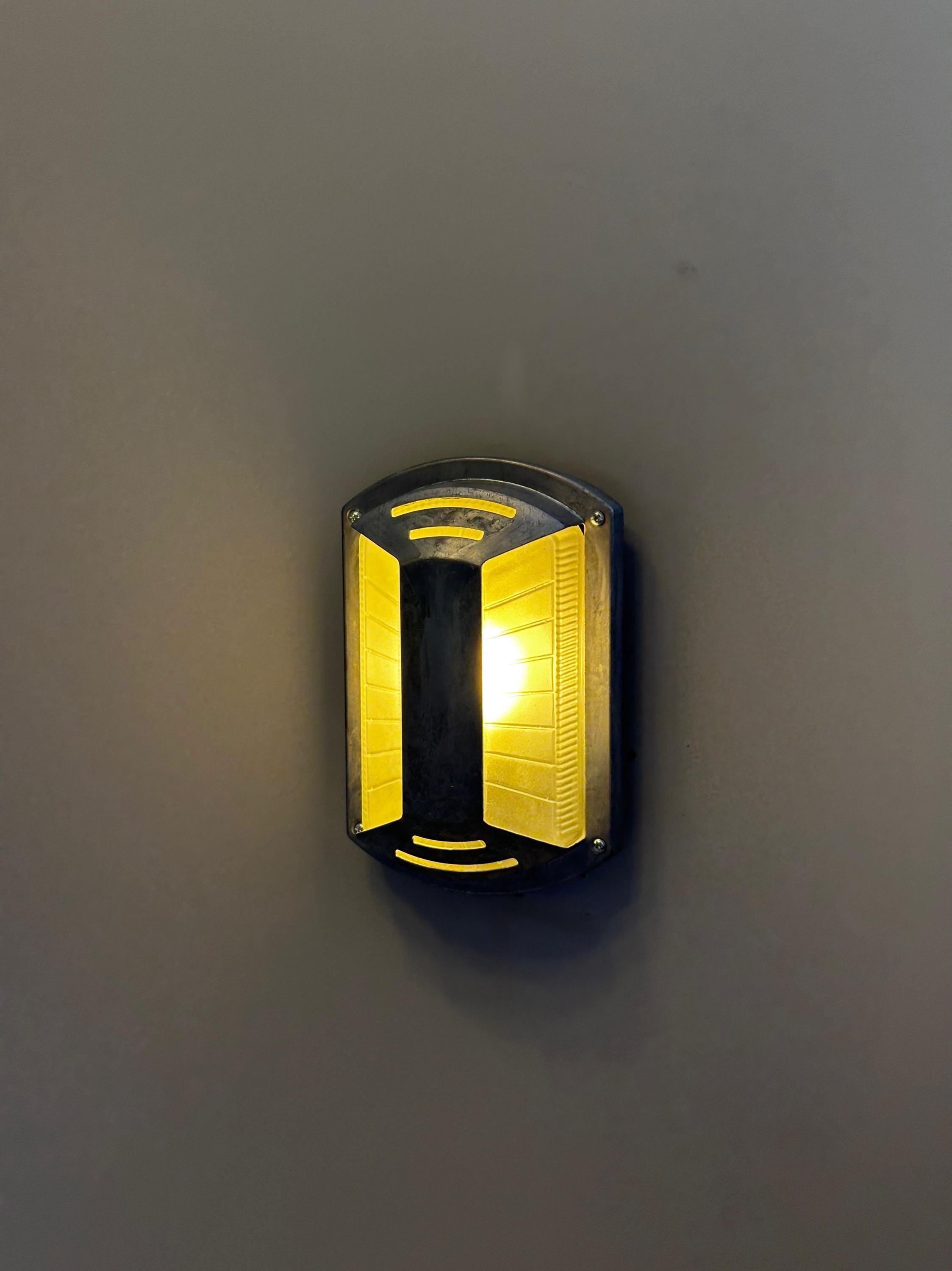VİA MONTE Outdoor Wall Light, Architectural Exterior Sconce, Modern Waterproof Fixture, Contemporary Facade Lighting