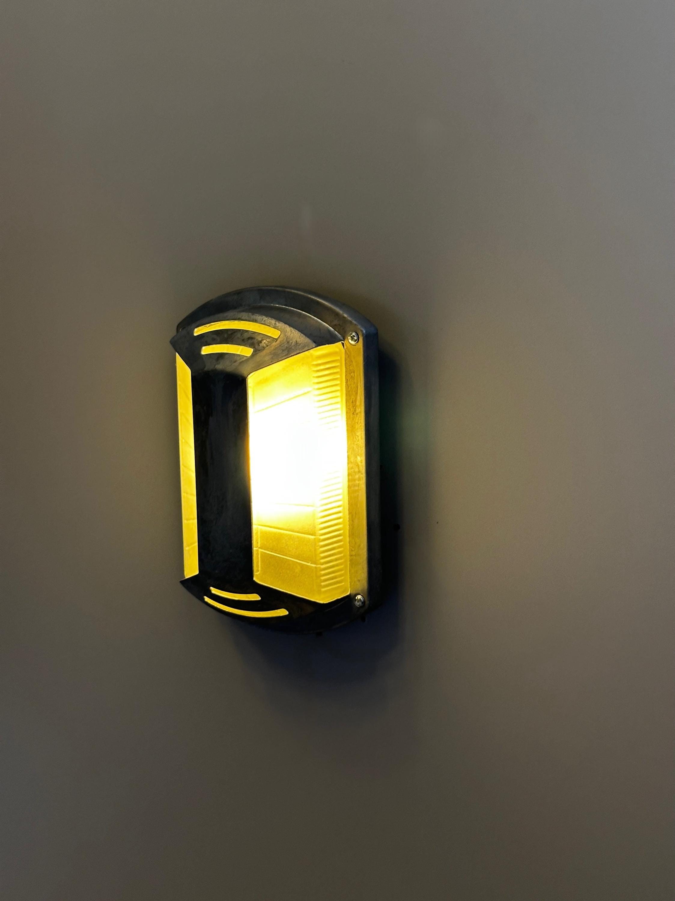VİA MONTE Outdoor Wall Light, Architectural Exterior Sconce, Modern Waterproof Fixture, Contemporary Facade Lighting