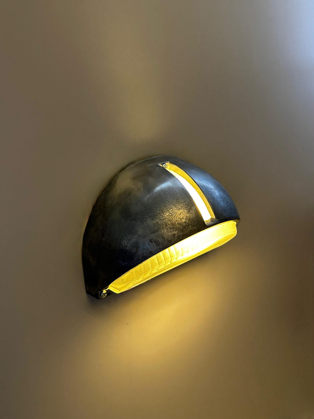 LA BOCA Outdoor Wall Light Industrial Exterior Sconce Architectural Metal Fixture Contemporary Outdoor Lighting
