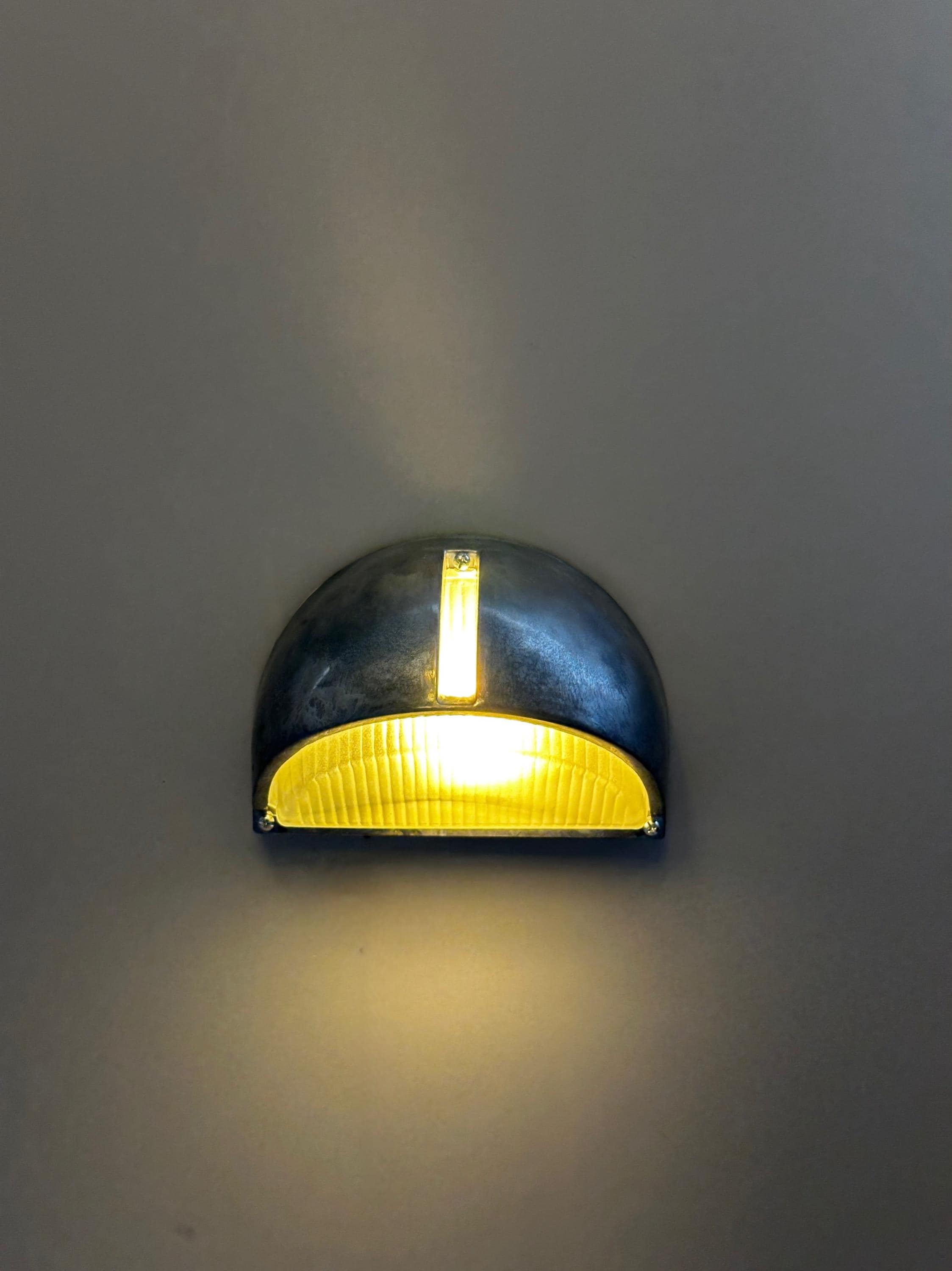 LA BOCA Outdoor Wall Light Industrial Exterior Sconce Architectural Metal Fixture Contemporary Outdoor Lighting